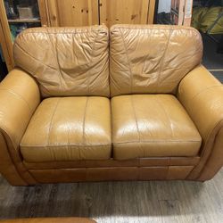 *FREE* Leather Love Seat Couch