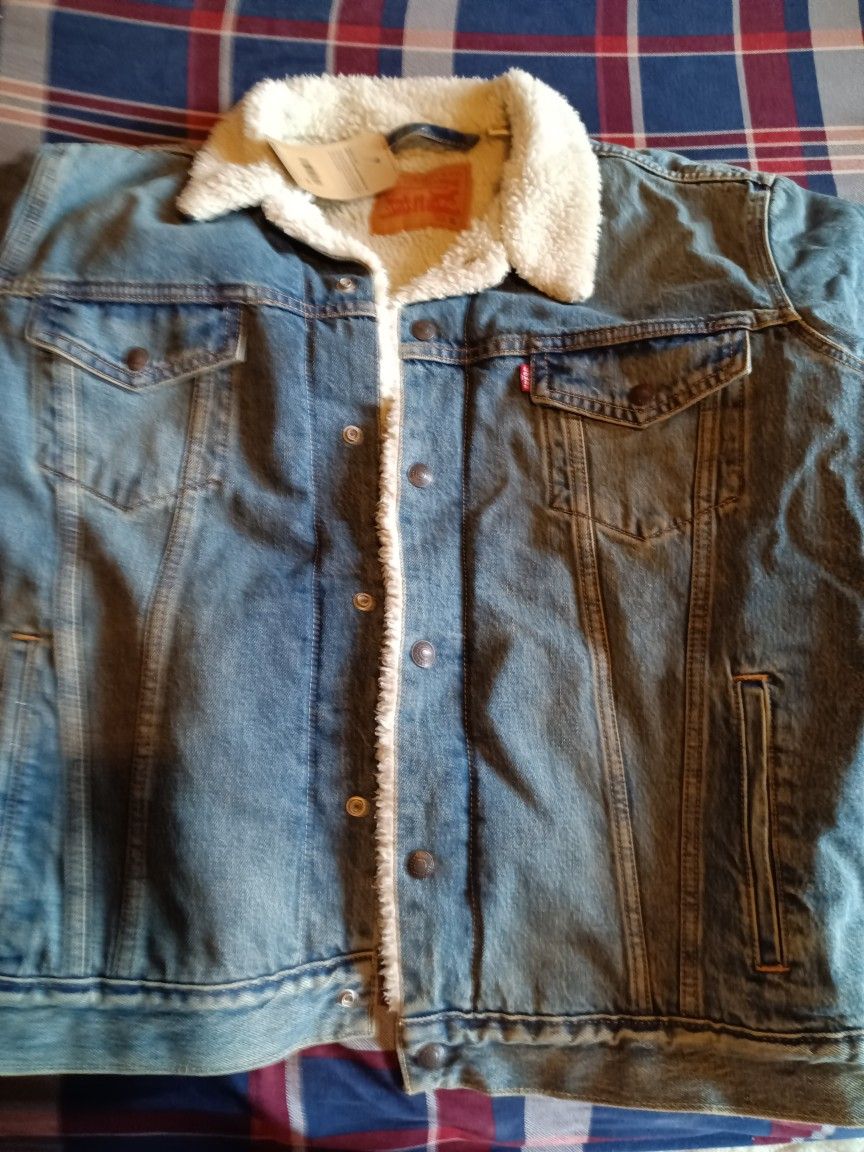 Brand New Levi Jean Jacket