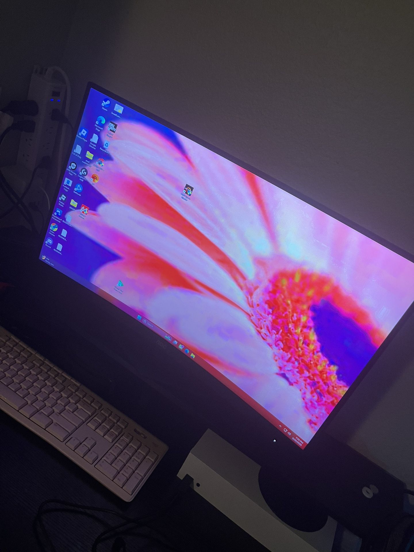 Gaming Pc And Monitor
