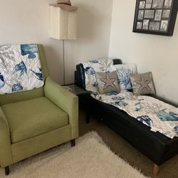 Living Room Set $159 Accent Chair, Chaise, Table, Frame. House And Office Furniture And Decoration. Living Room Furniture And Decoration, Coffee Table