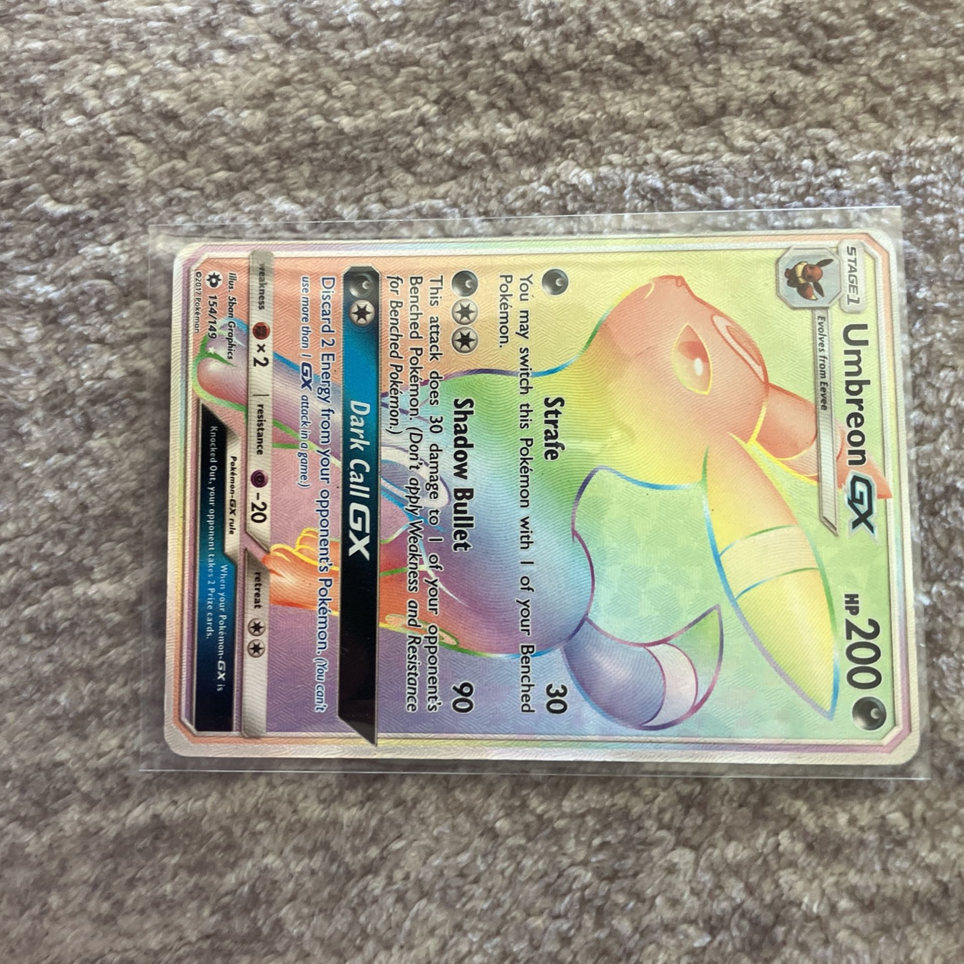 Ranbow Umbreon GX