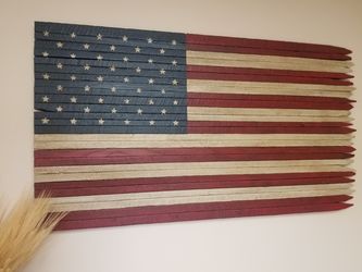 American Flag (large wood)