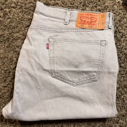 Gray Levis 501s