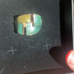 Unique Size 7 Adjustable Woman Ring    