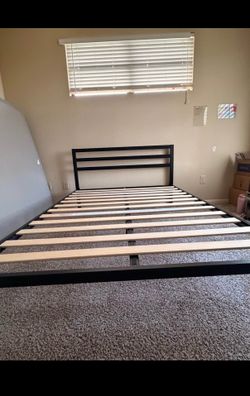 Queen bed frame