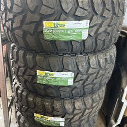 35X12.50R20 TBB MT Free Mount And Balance