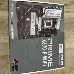 Brand New Asus PRIME X670-P WIFI Motherboard