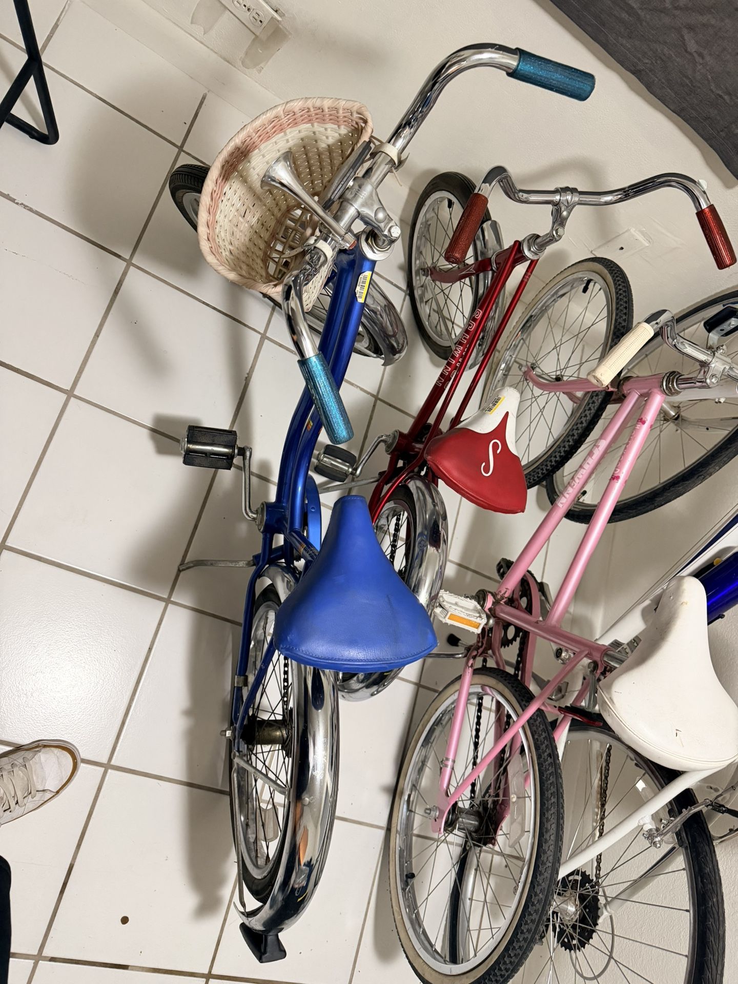 Vintage Chicago Schwinn bikes