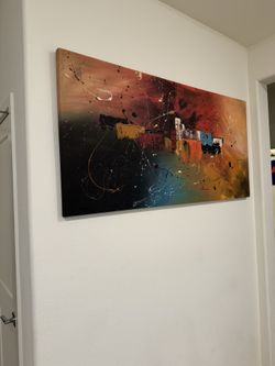 Large Abstract Canvas Wall Art