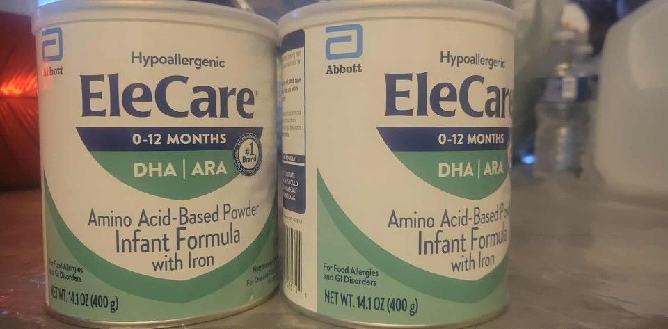 EleCare Formula 0-12 Months.