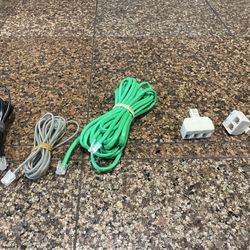 Telephone Cords And Splitters