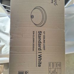 Standard White Lighting Ceiling Covers New In Box! 
