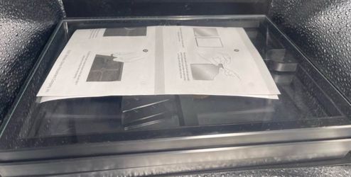 Set of 2 Black Floating Picture Frames (8x10”)