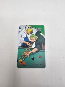 Round1 One piece Zoro & Sanji Club Card with 870 credits