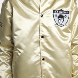 Raiders Gold jacket Men’s Medium