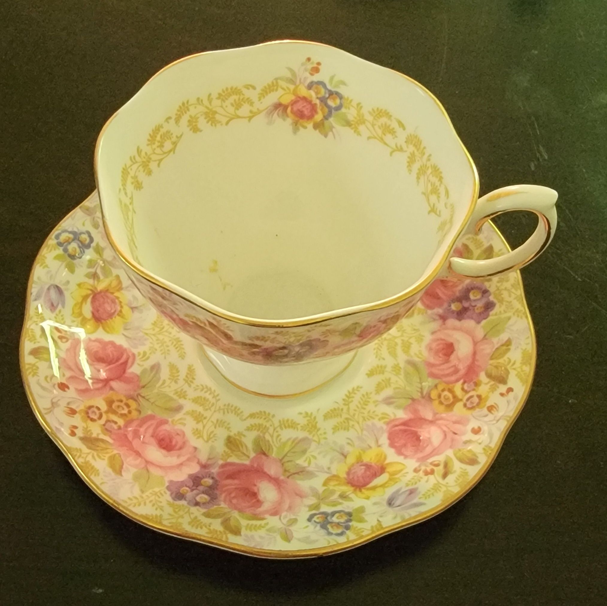 Royal Albert "Serena" Bone China Teacup & Saucer