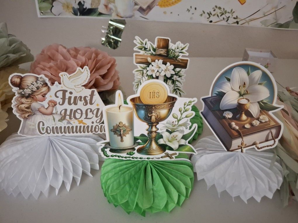 First Communion Decorations