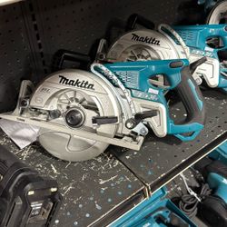 Makita 7-1/4" 18v Cordless Worm Drive Skilsaw Tool Only $180 Each