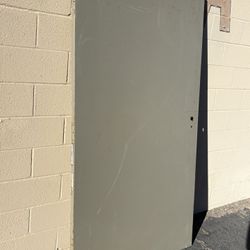 Metal Commercial Door- $55 