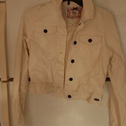 White Jean Jacket