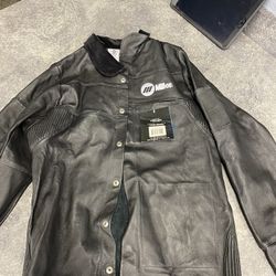 Miller welding hotsell jacket leather