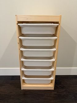 IKEA Trofast with 6 bins