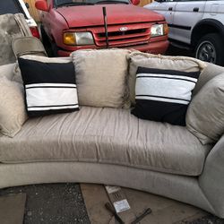 Half Circle Couch 