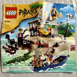 LEGO Pirates 6241 Loot Island Used
