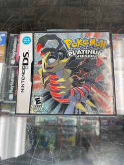 Pokemon Platinum DS $230 Gamehogs 11am-7pm