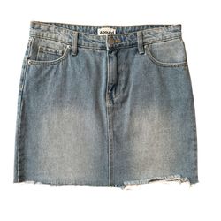 ABOUND W29 100% COTTON Women’s Blue Denim Mini Skirt