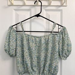 Floral Off-shoulder Top