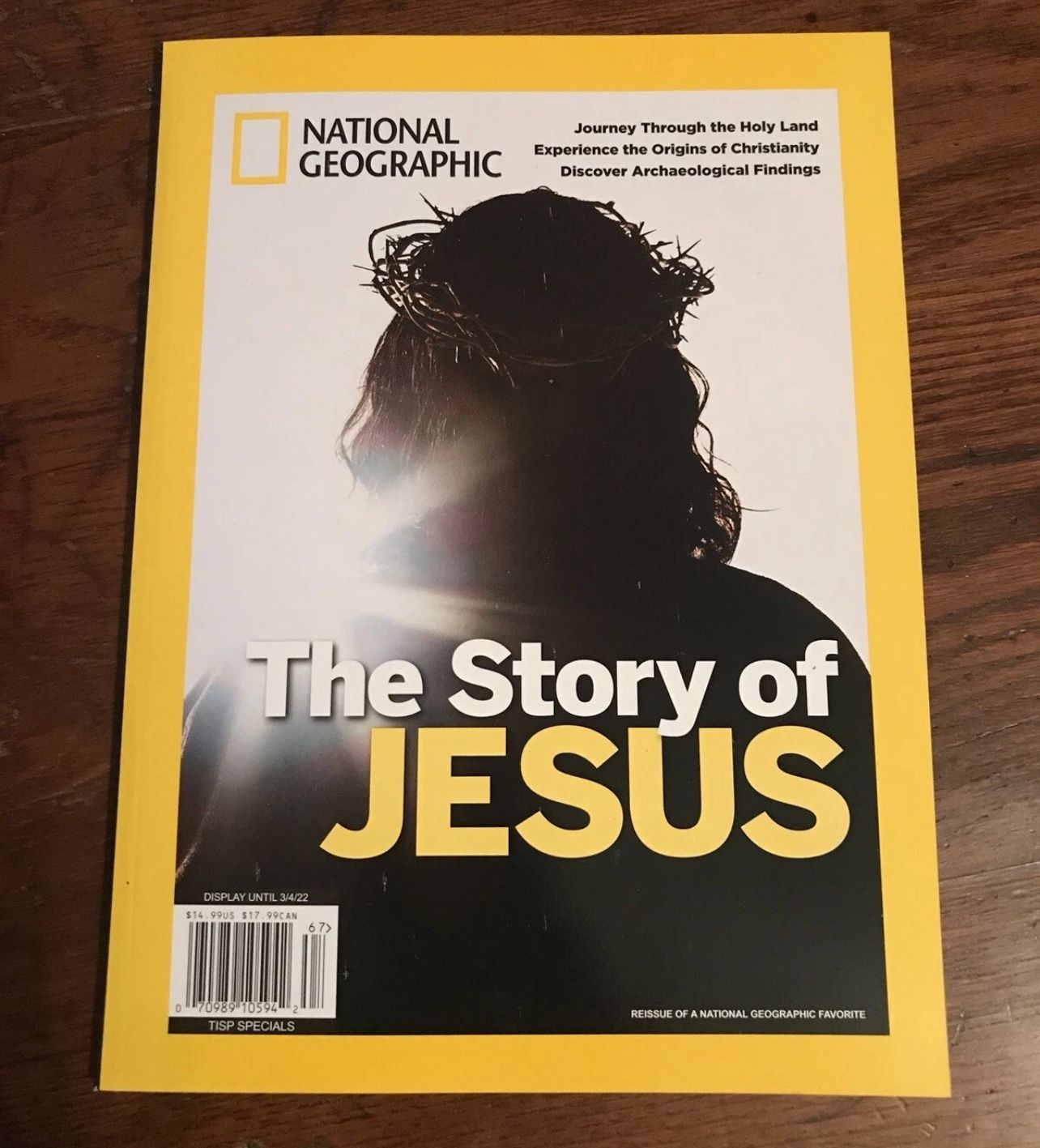 The Story Of Jesus- National Geographic Magazine- BRAND NEW 