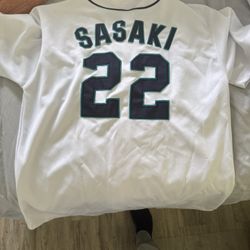 Roki Sasaki Mariners Jersey