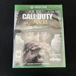 COD: WWII Factory Sealed for Xbox One