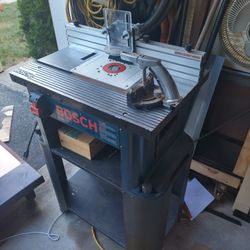 Bosch All Aluminum Router Table.& Fence 