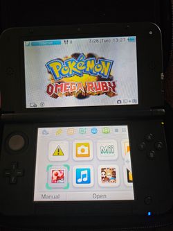 3ds with omega ruby and alpha saphire