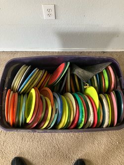 HUGE Lot of Disc Golf Frisbees