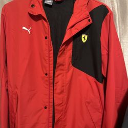 Men’s Ferrari Jacket Size Large 