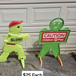 Children At Play Slow Sign