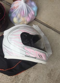 Girls icon motorcycle helmet