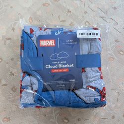 Little Sleepies- Spidey Senses Large Cloud Blanket