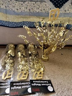 For 50 anniversary or birthday. Decoration
