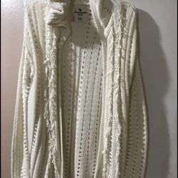 Girls (Kids) Beige Abercrombie Cardigan
