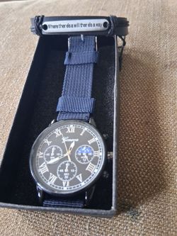 Geneva Mens Watch with bracelet