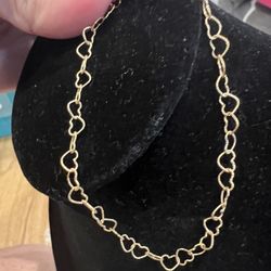 18k gold bracelet