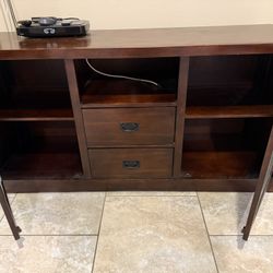 Wooden Entertainment Stand