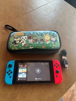 Nintendo Switch With Case