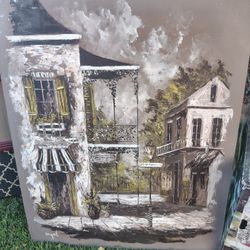 Original hand painted decor