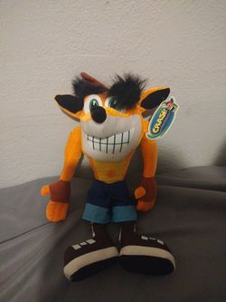 Crash Bandicoot Plushie 2004 