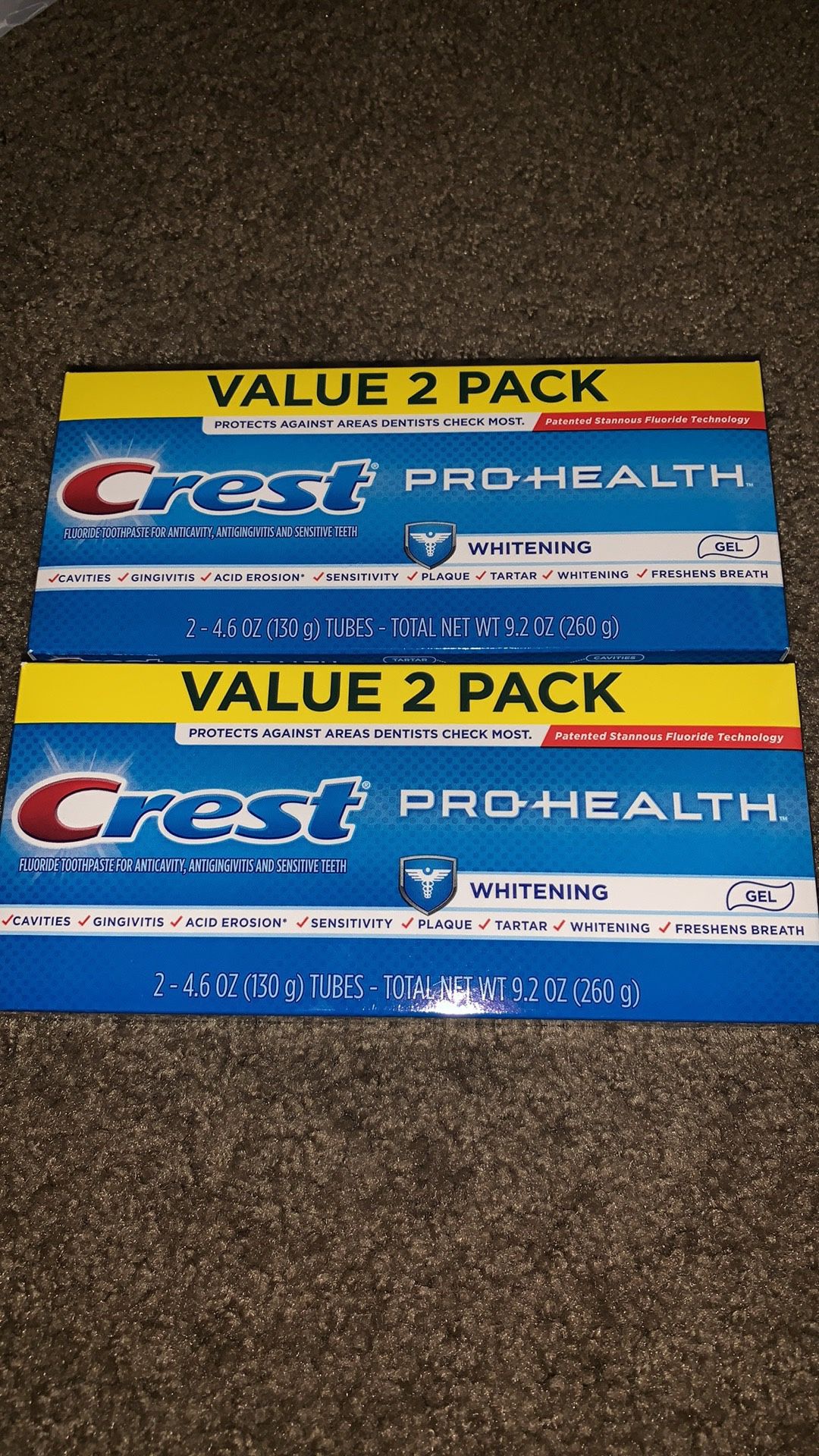 Crest pro health twin pack